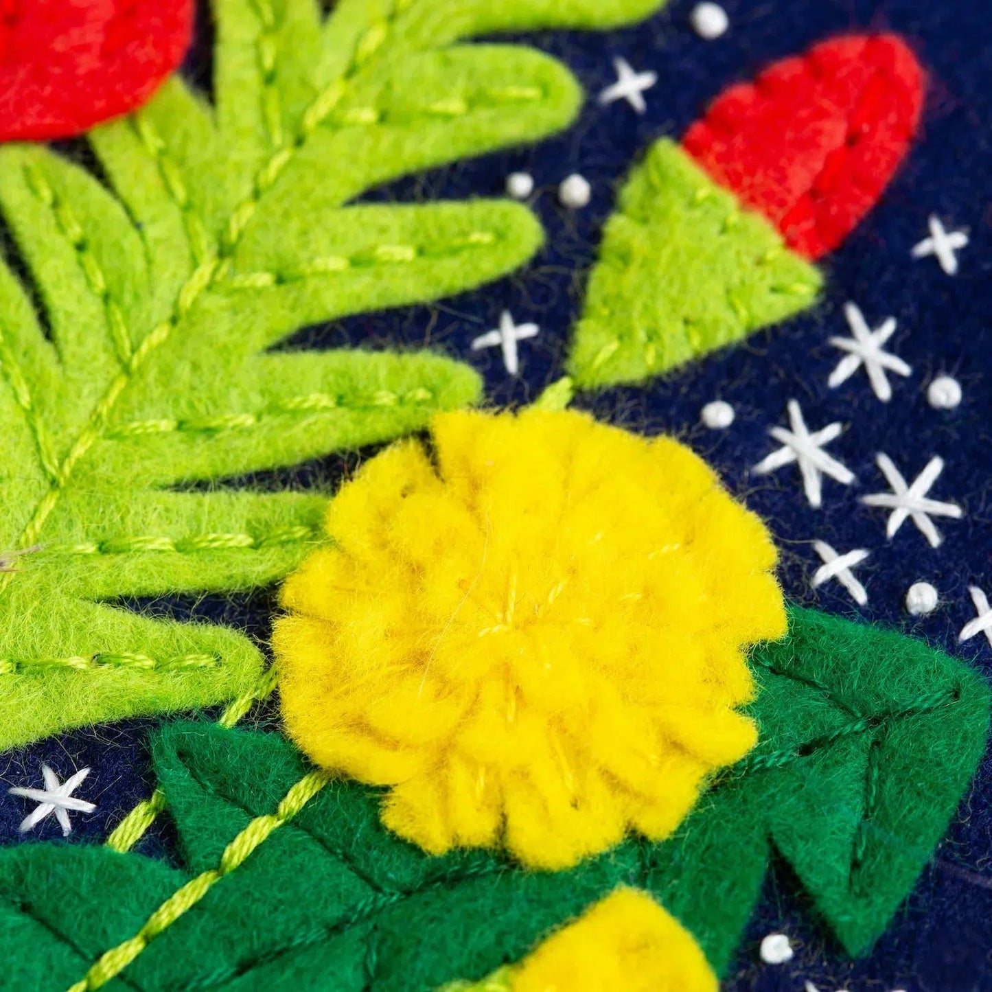 Hawthorn Handmade-Wildflower Pennant Felt Craft Kit-craft kit-gather here online