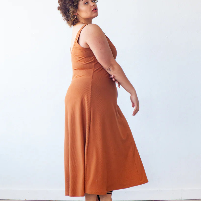 True Bias-Zoey Tank & Dress Pattern-sewing pattern-gather here online