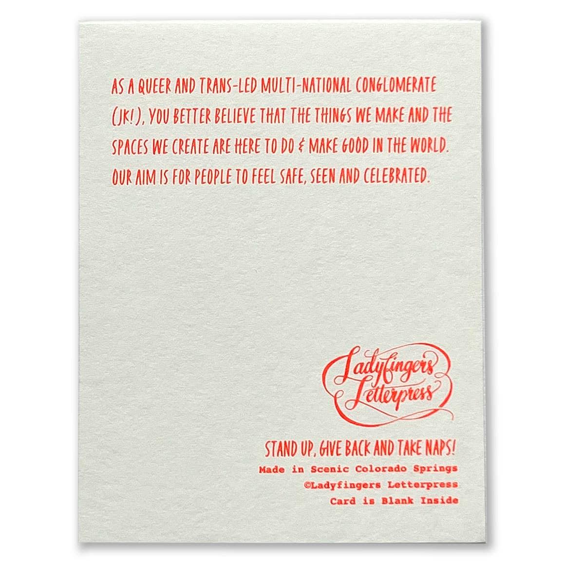 Ladyfingers Letterpress-Everything Sucks Now Greeting Card-greeting card-gather here online