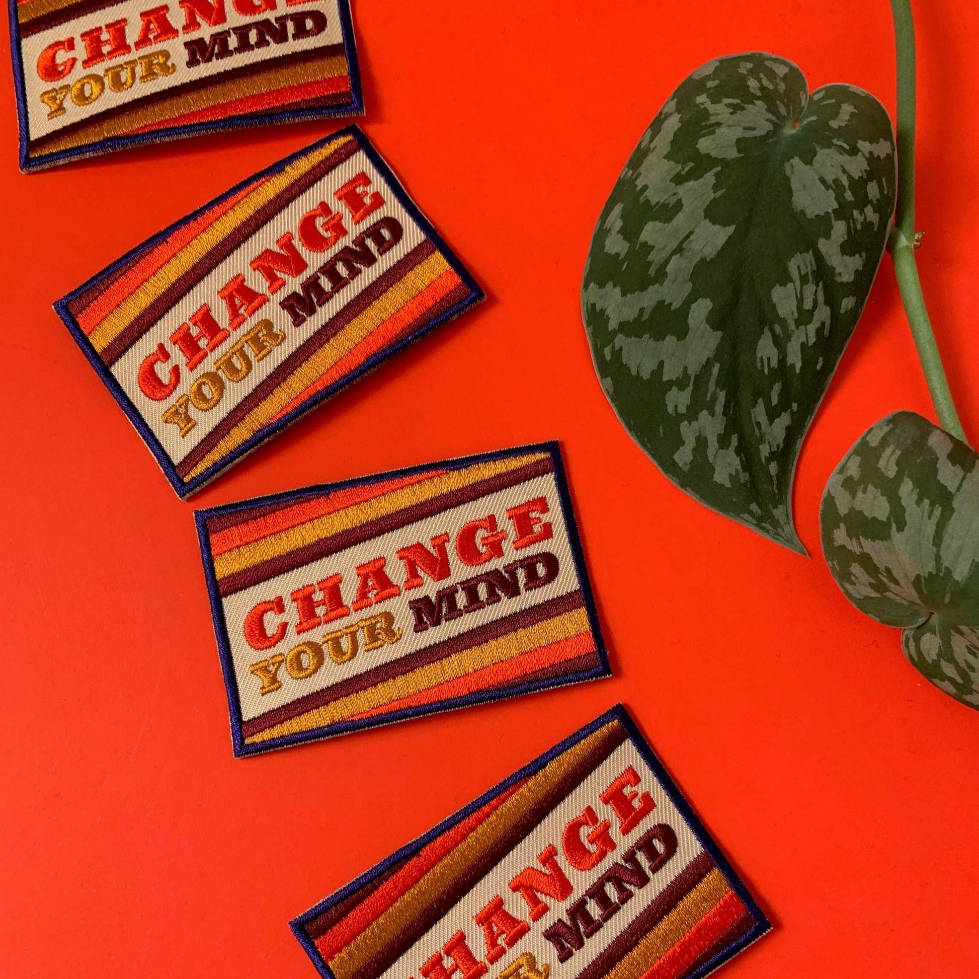 MBMB-Change Your Mind Iron-On Patch-patches + pins-gather here online