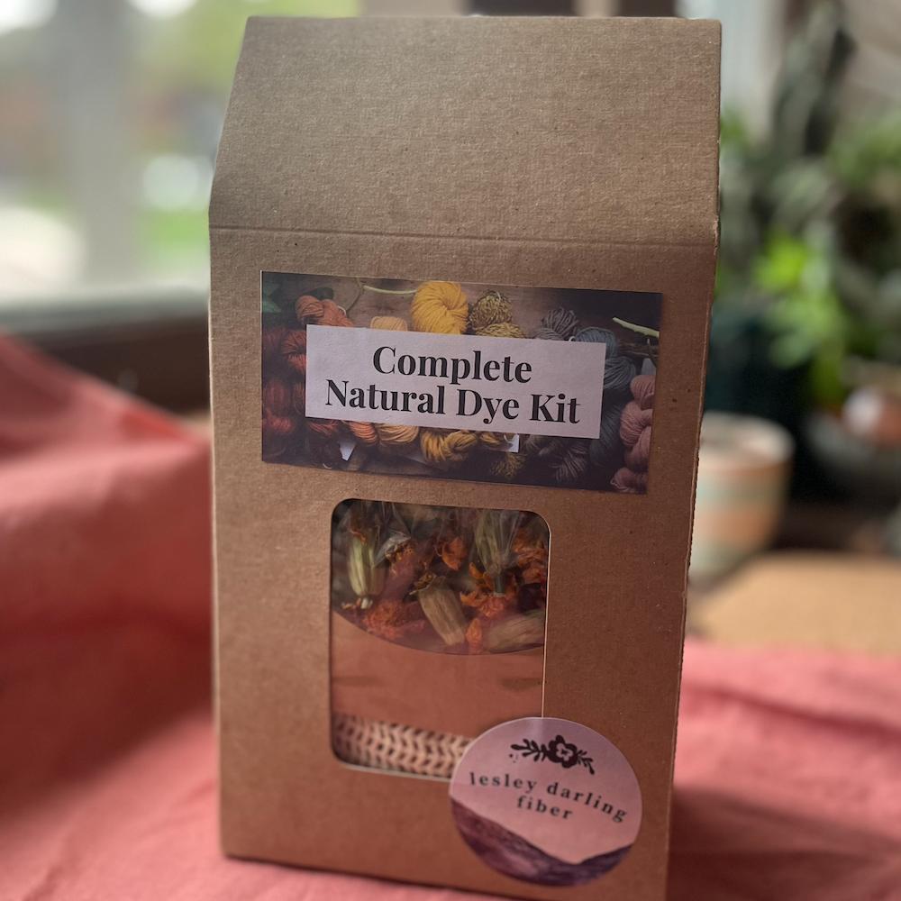 Lesley Darling Fiber-Complete Natural Dye Kit-craft kit-gather here online