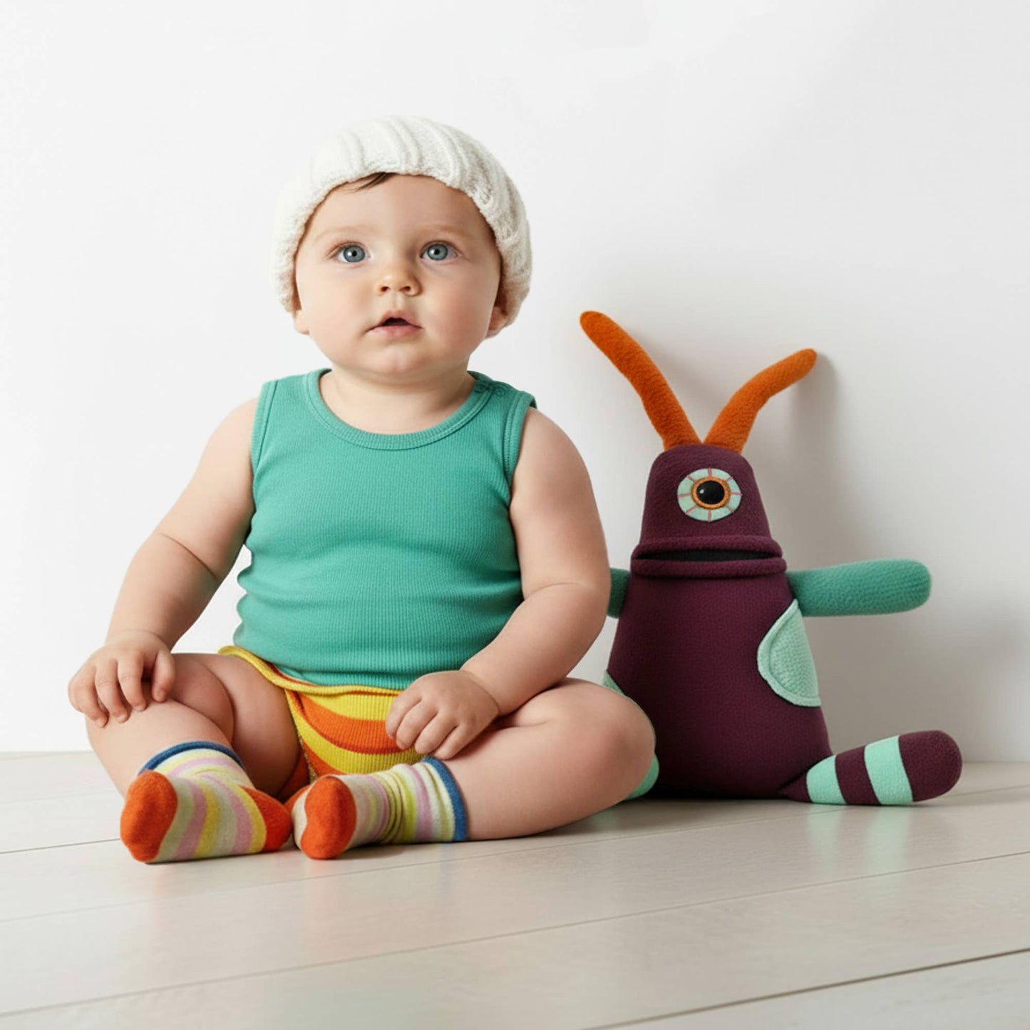 Mr. Sogs-Creature Kit - Spotted Cyclops-sewing kit-gather here online