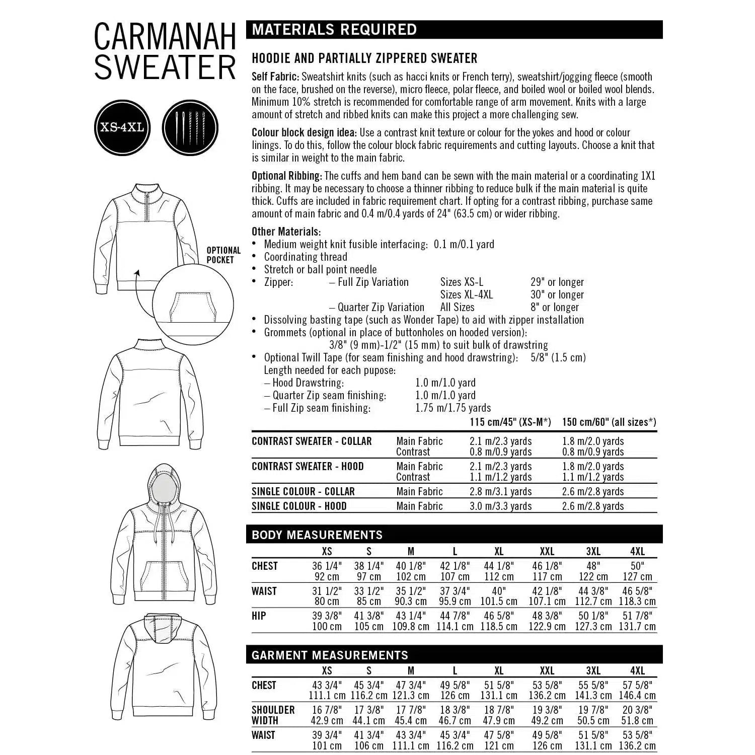 Thread Theory-Carmanah Sweater Pattern-sewing pattern-gather here online