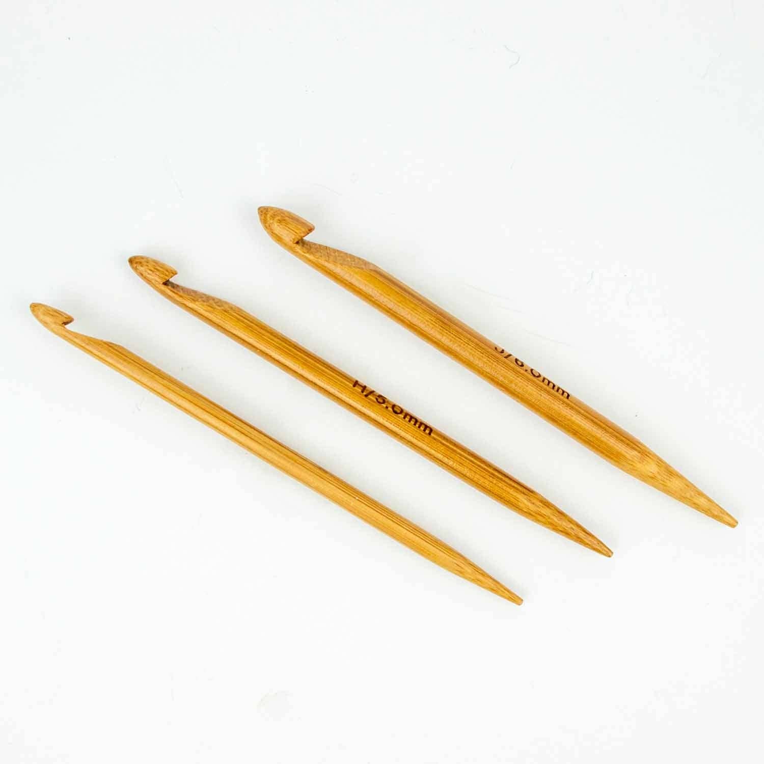 Twice Sheared Sheep-Duo Wooden Repair Hooks - Set of 3-knitting notion-gather here online