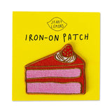 Jenny Lemons-Cake Slice Iron-On Patch-accessory-gather here online