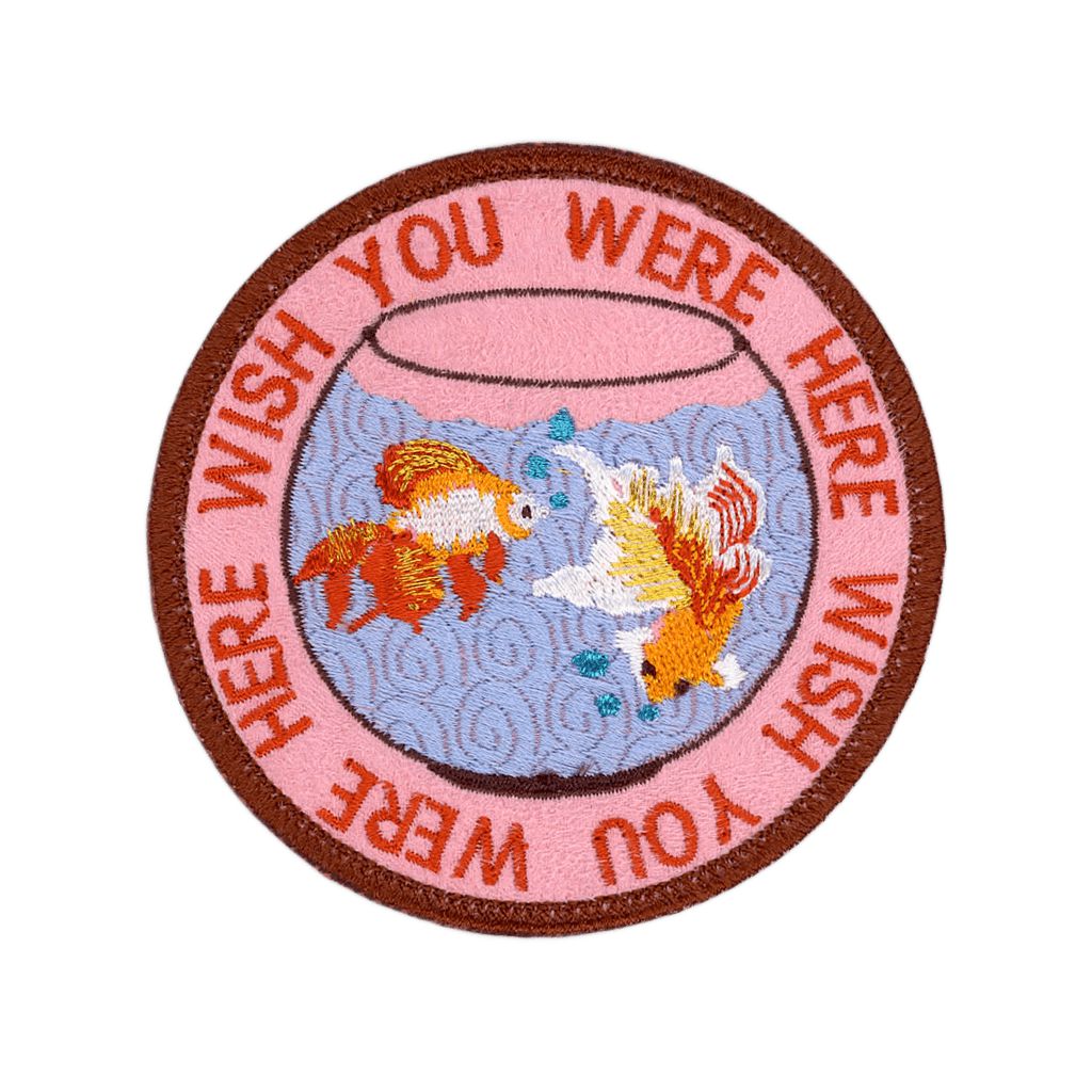 Patch Ya Later-Wish You Were Here Iron-On Patch-accessory-gather here online