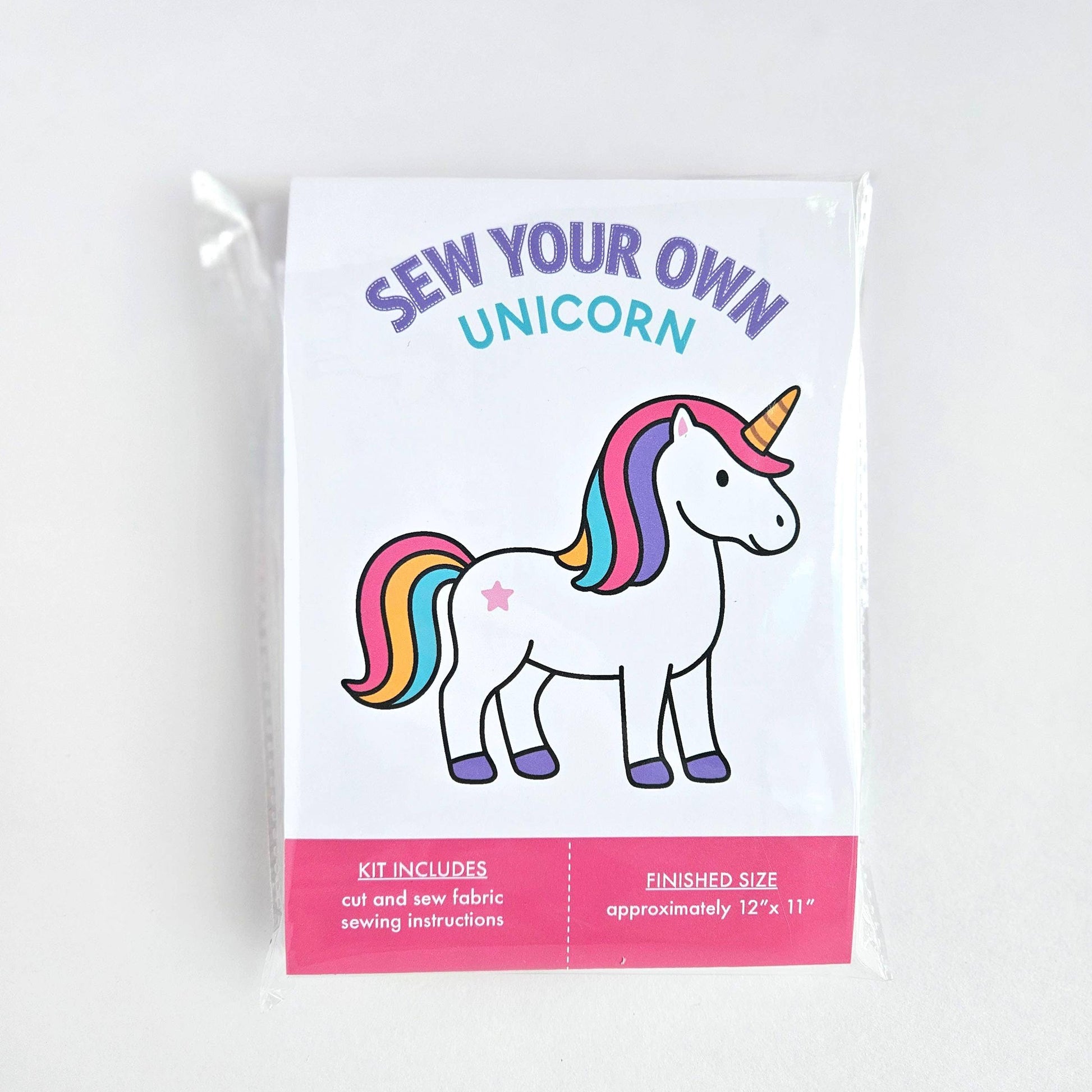 Nickwilljack-DIY Beginner Unicorn Sewing Kit-sewing kit-gather here online