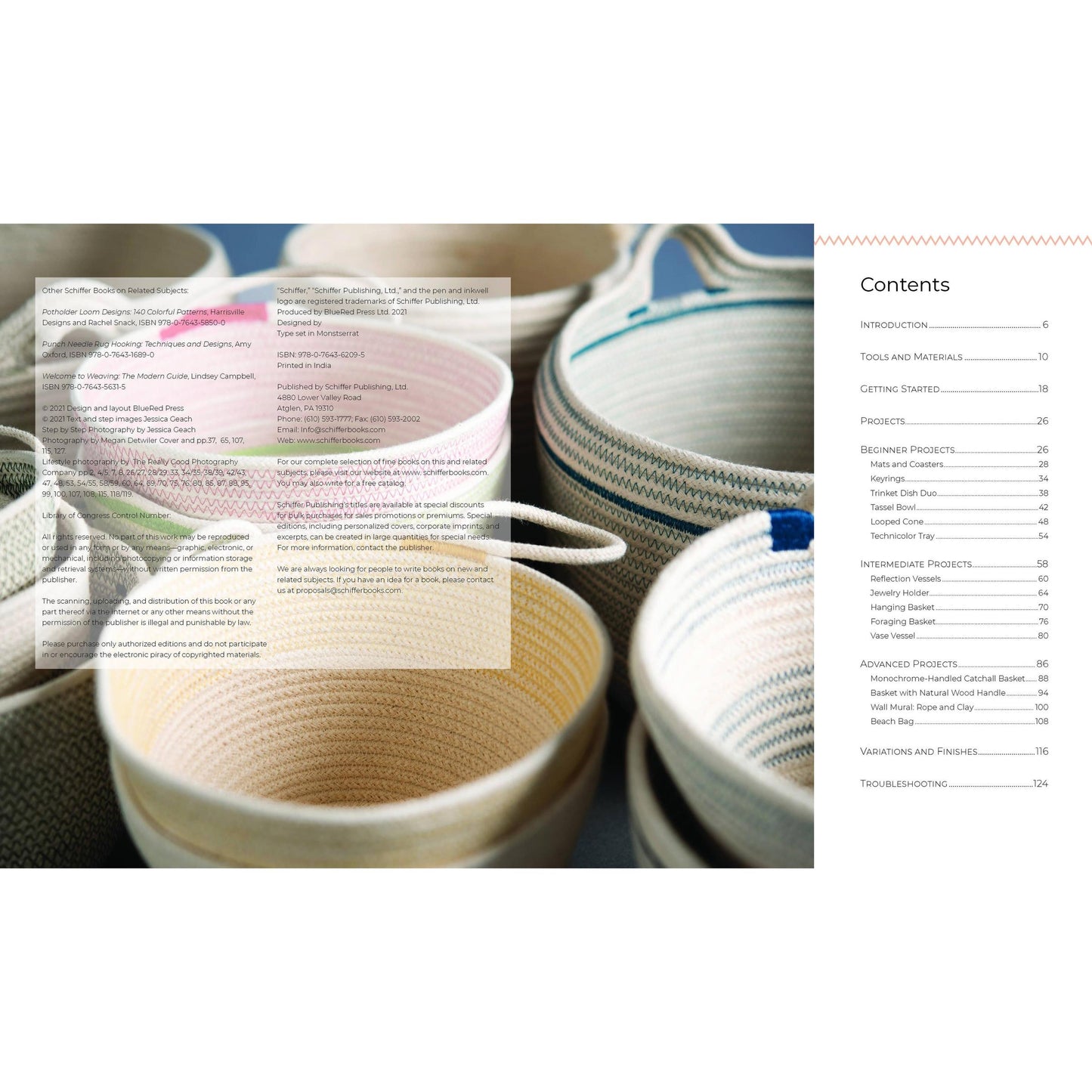 Schiffer Publishing-Artisan Ropework: 15 3-D Stitched Rope Craft Projects-book-gather here online