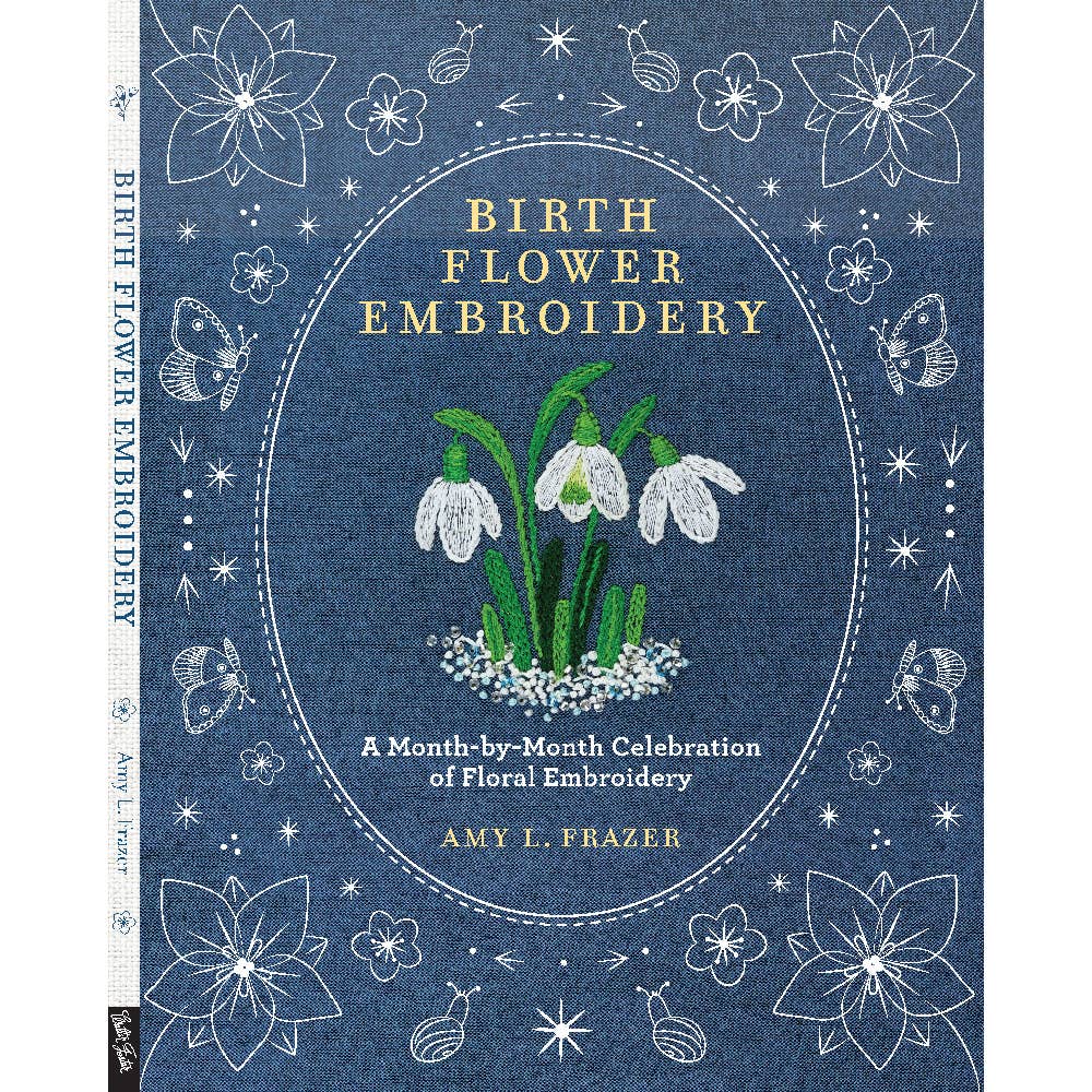 Keller Design Co.-Birth Flower Embroidery-book-gather here online