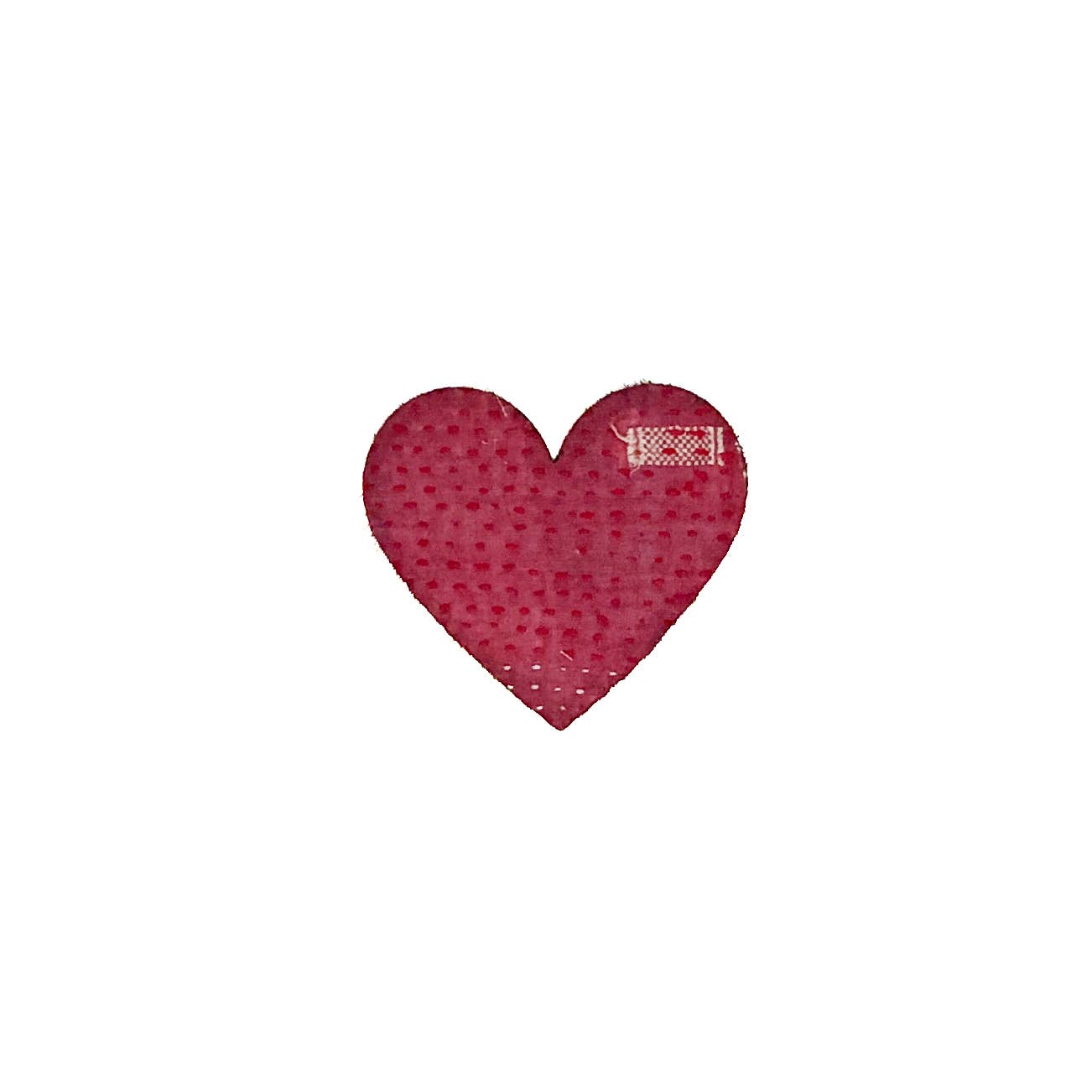 Otto Finn-Small Kantha Heart Iron-On Patch-patches + pins-gather here online