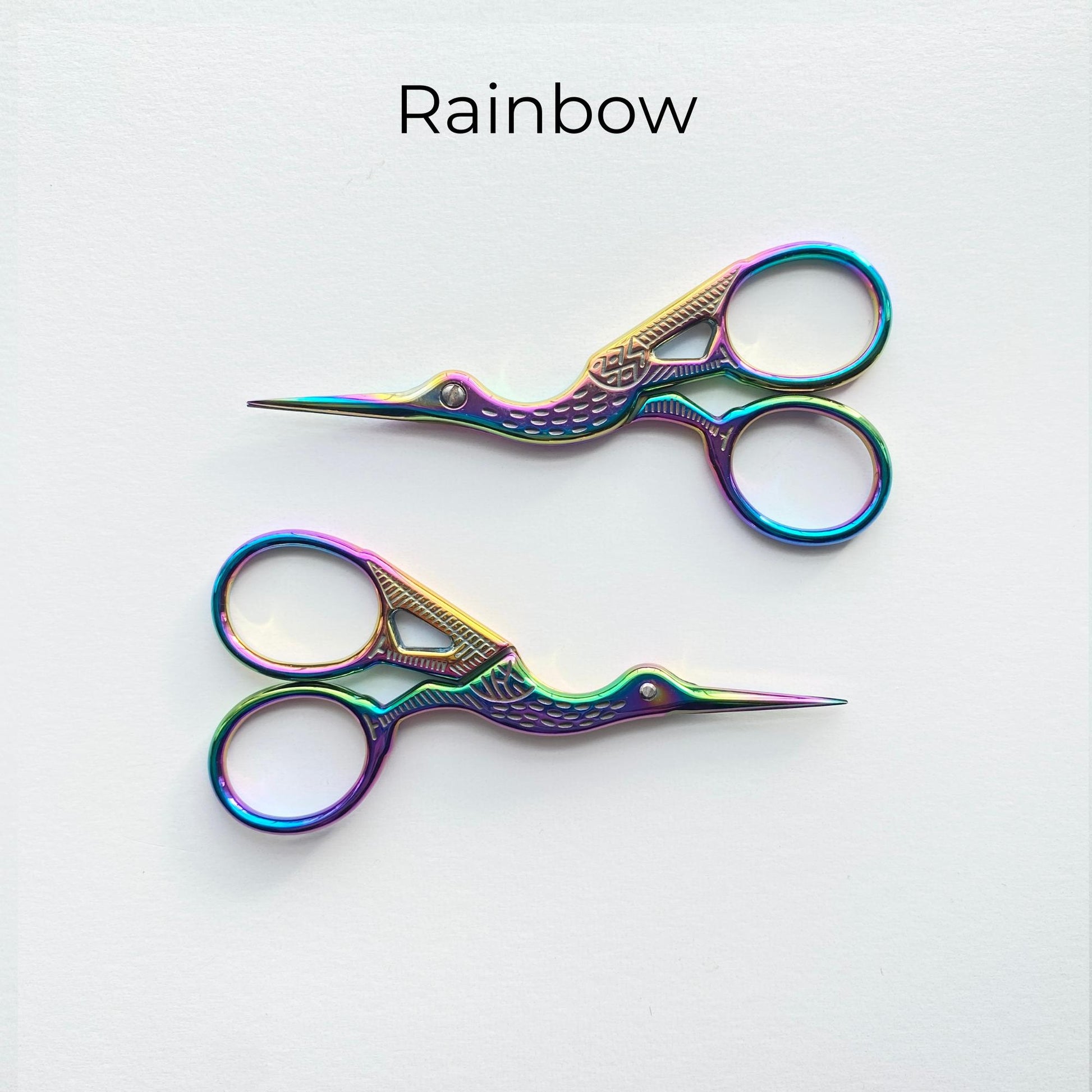 Eight22Crafts-Rainbow Stork Snips-scissors + snips-gather here online