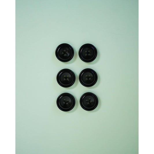 Matchy Matchy Sewing Club-Onyx 7/8" Corozo Nut Buttons-button-gather here online