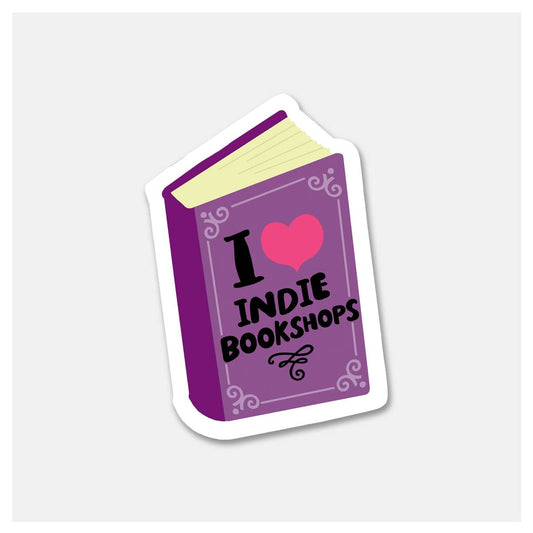 Rock Scissor Paper-Indie Bookshop Love - Sticker-accessory-gather here online