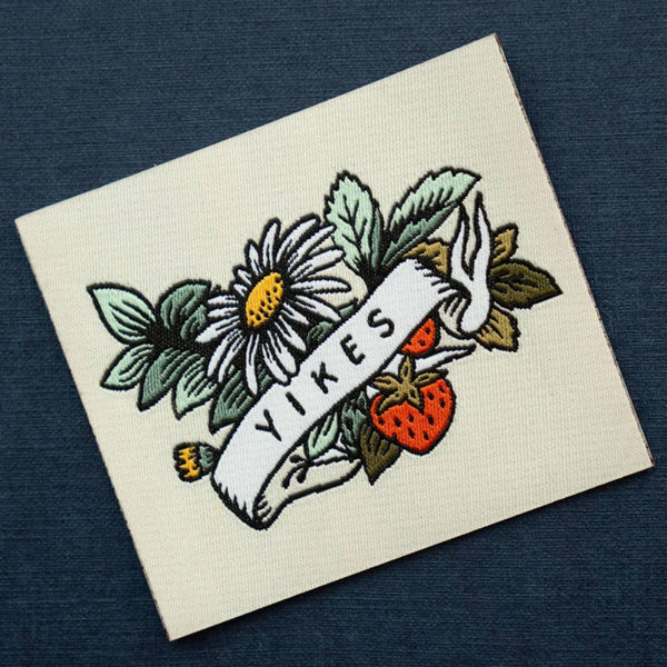 Yikes Woven Peel & Stick Patch – gather here online