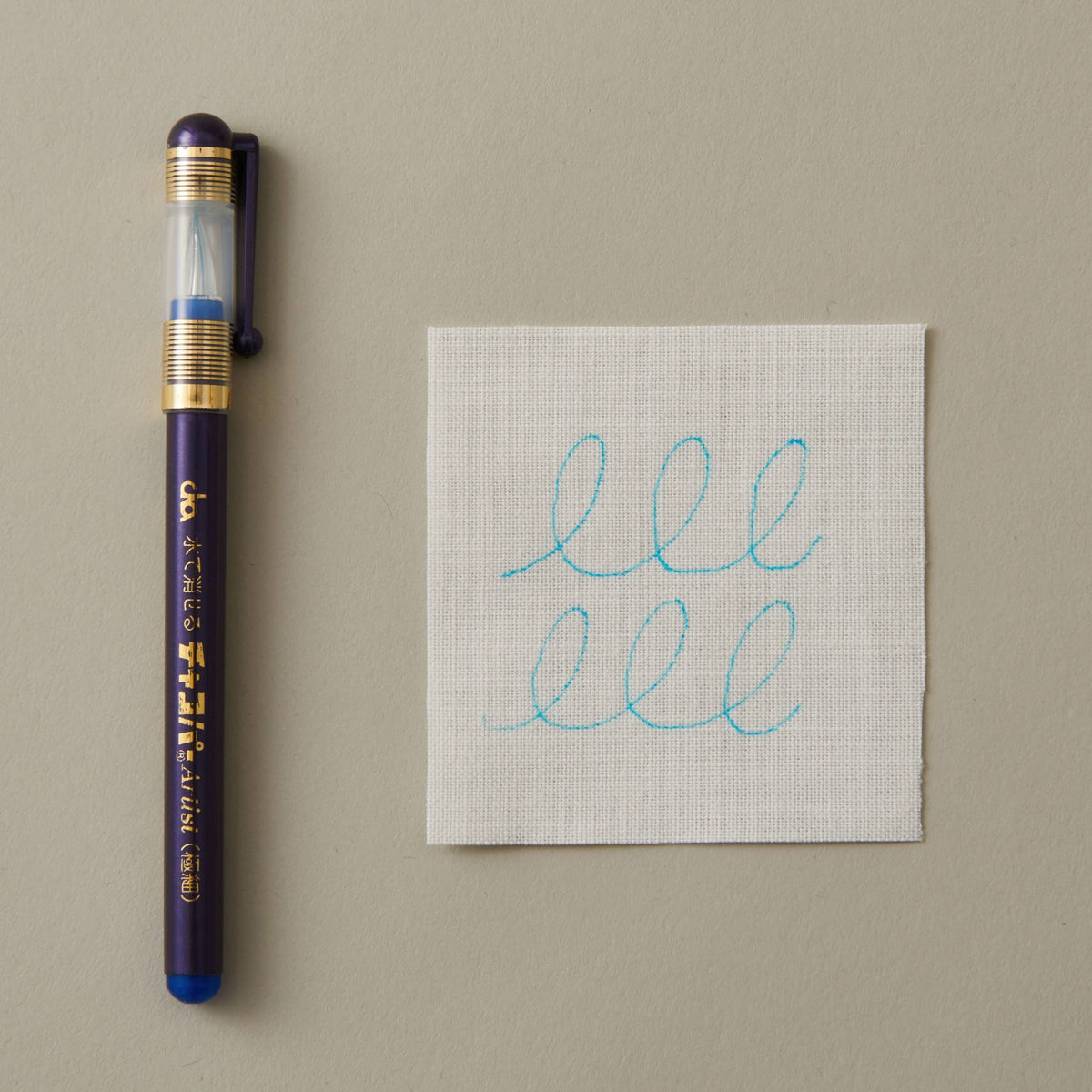 Cosmo-Fine-Tip Water Soluble Pen - Blue-sewing notion-gather here online