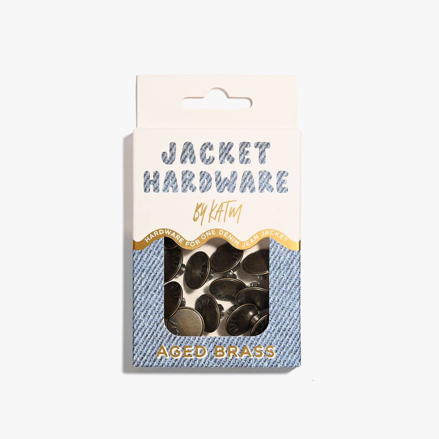 Kylie and The Machine-Jacket Hardware Kit - Aged Brass-hardware kit-gather here online