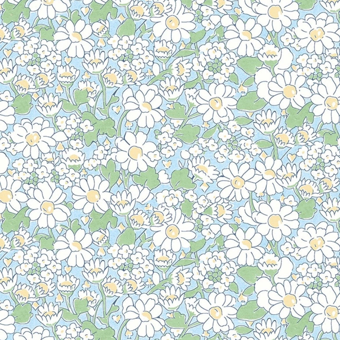 Tana Lawn - Alice W Blue