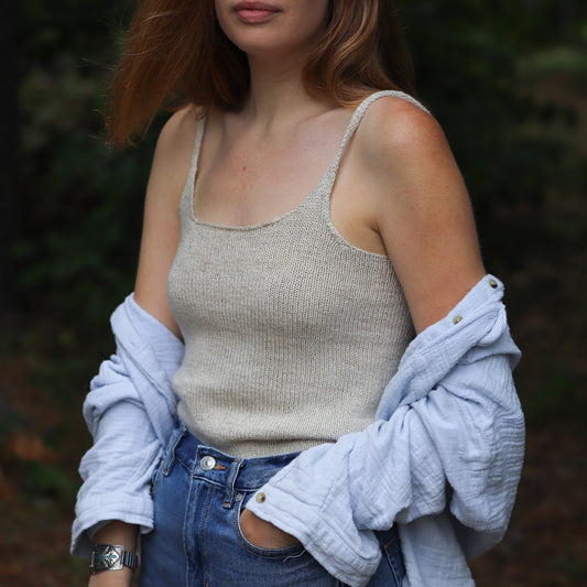 gather here classes-Cami Tank KAL - 3 sessions-class-gather here online