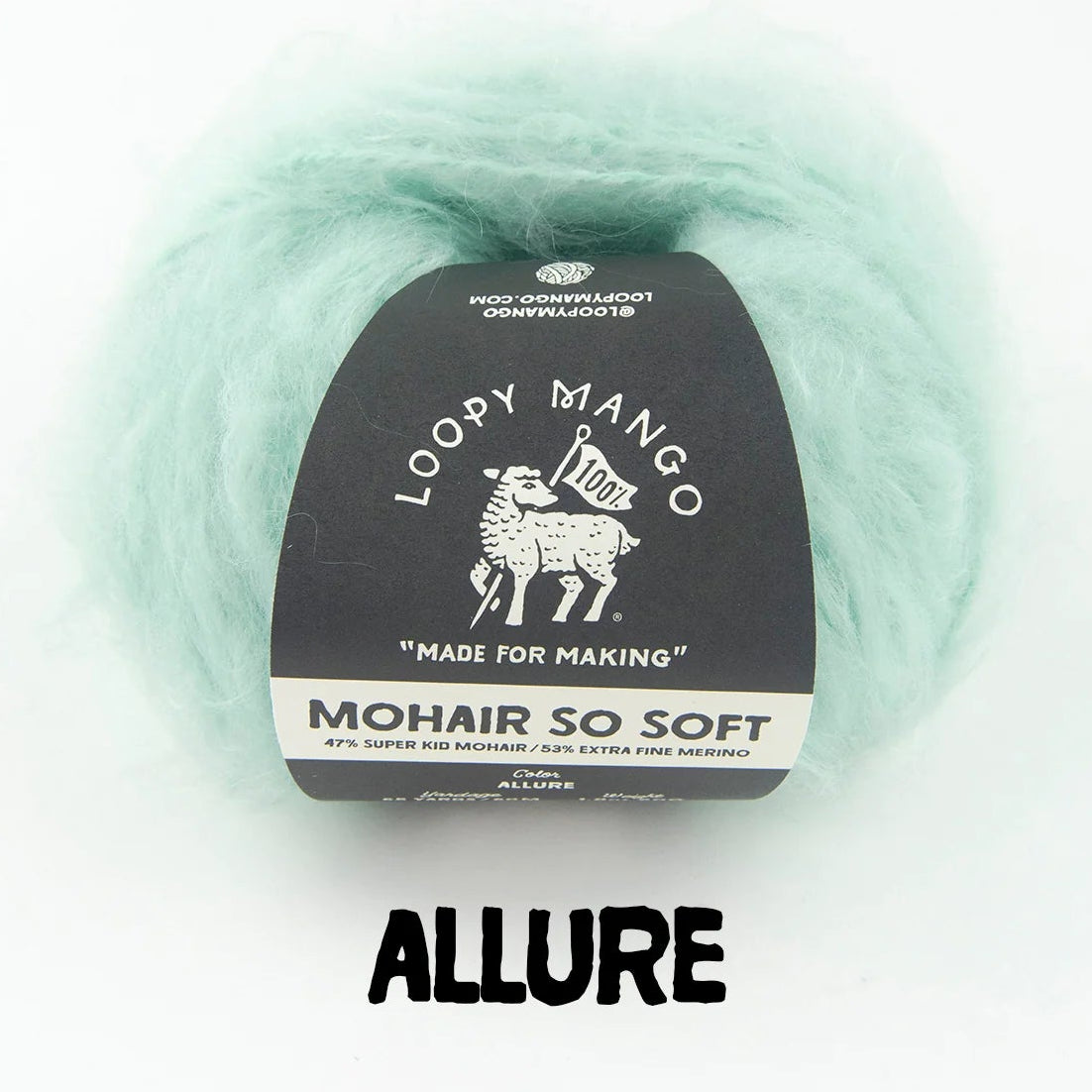Loopy Mango-Mohair So Soft-yarn-Allure-gather here online
