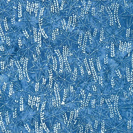 Artisan Batiks-Ocean Floor Fronds Denim-fabric-gather here online