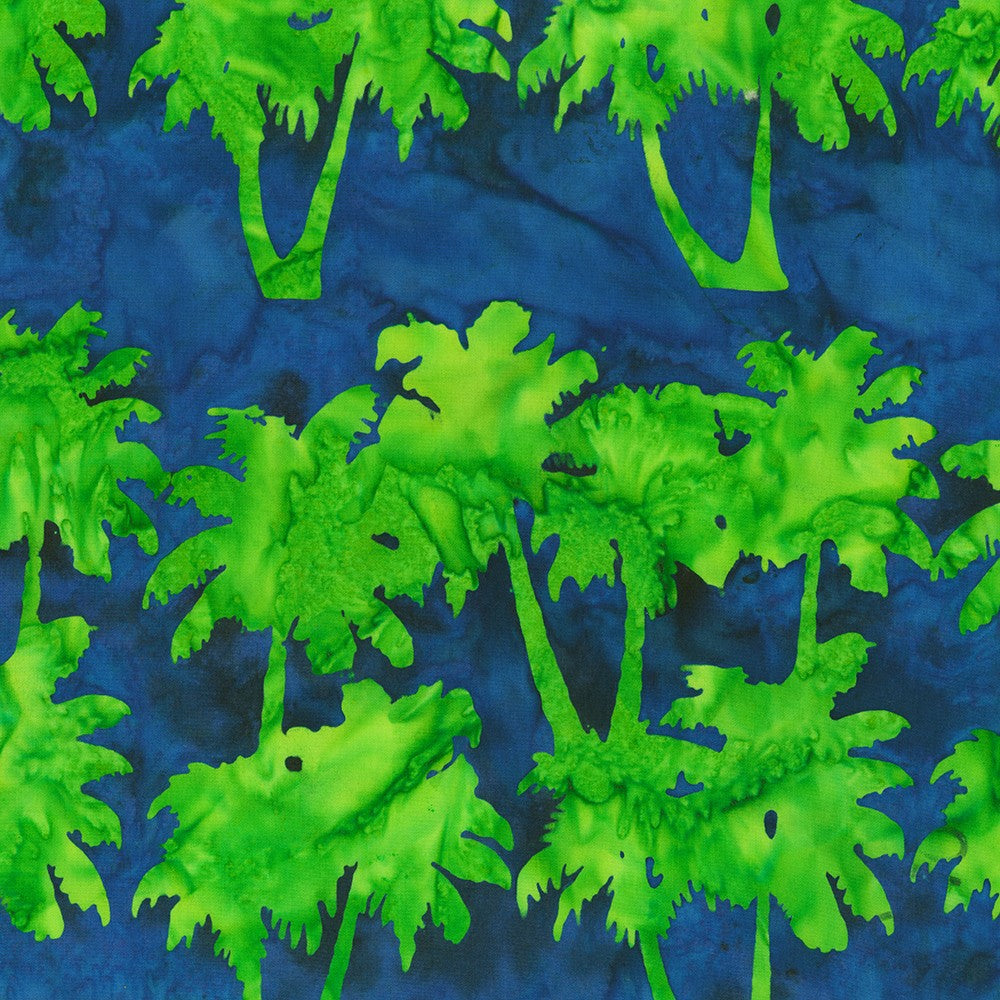 Robert Kaufman-Palm Trees Royal-fabric-gather here online