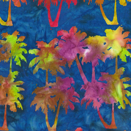 Robert Kaufman-Palm Trees Evening-fabric-gather here online