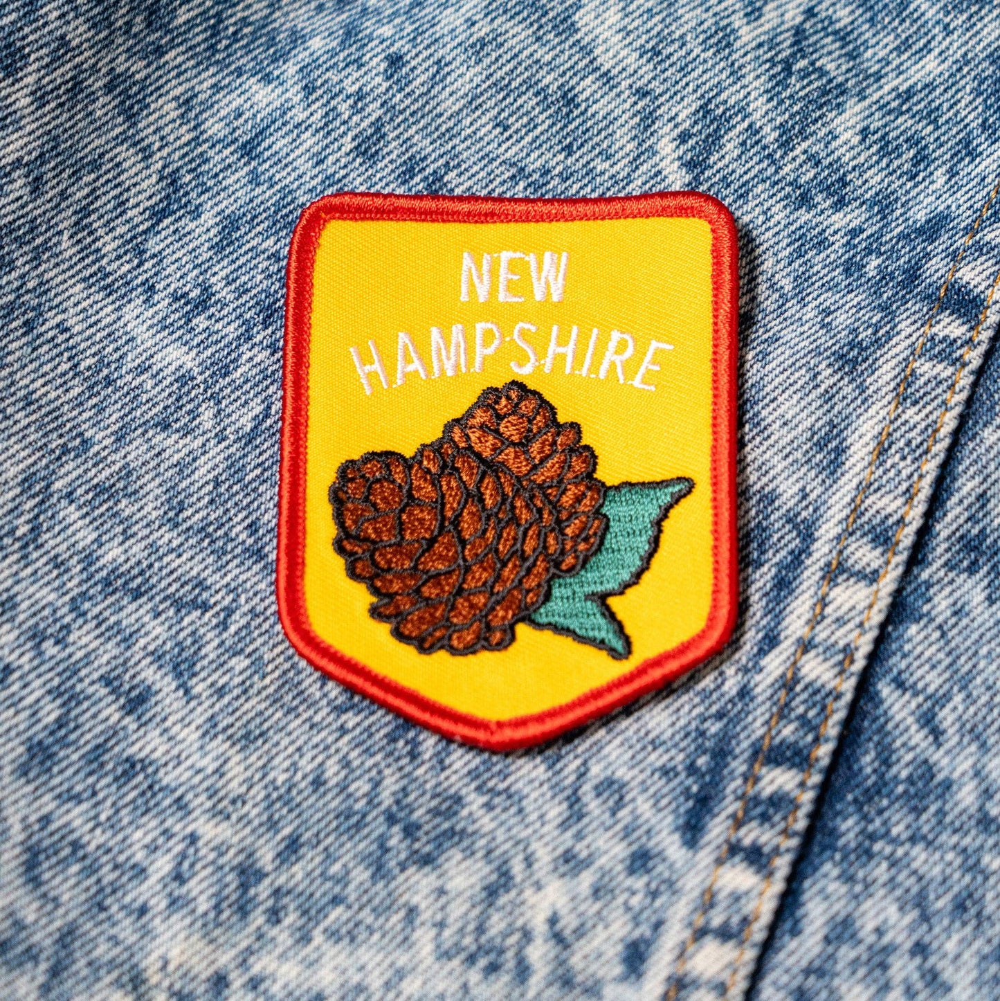 New Hampshire Iron-On Patch