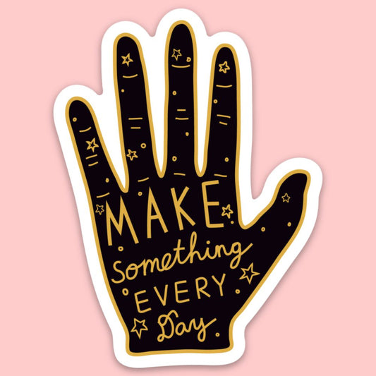 Tender Ghost-Make Something Every Day Sticker-accessory-gather here online