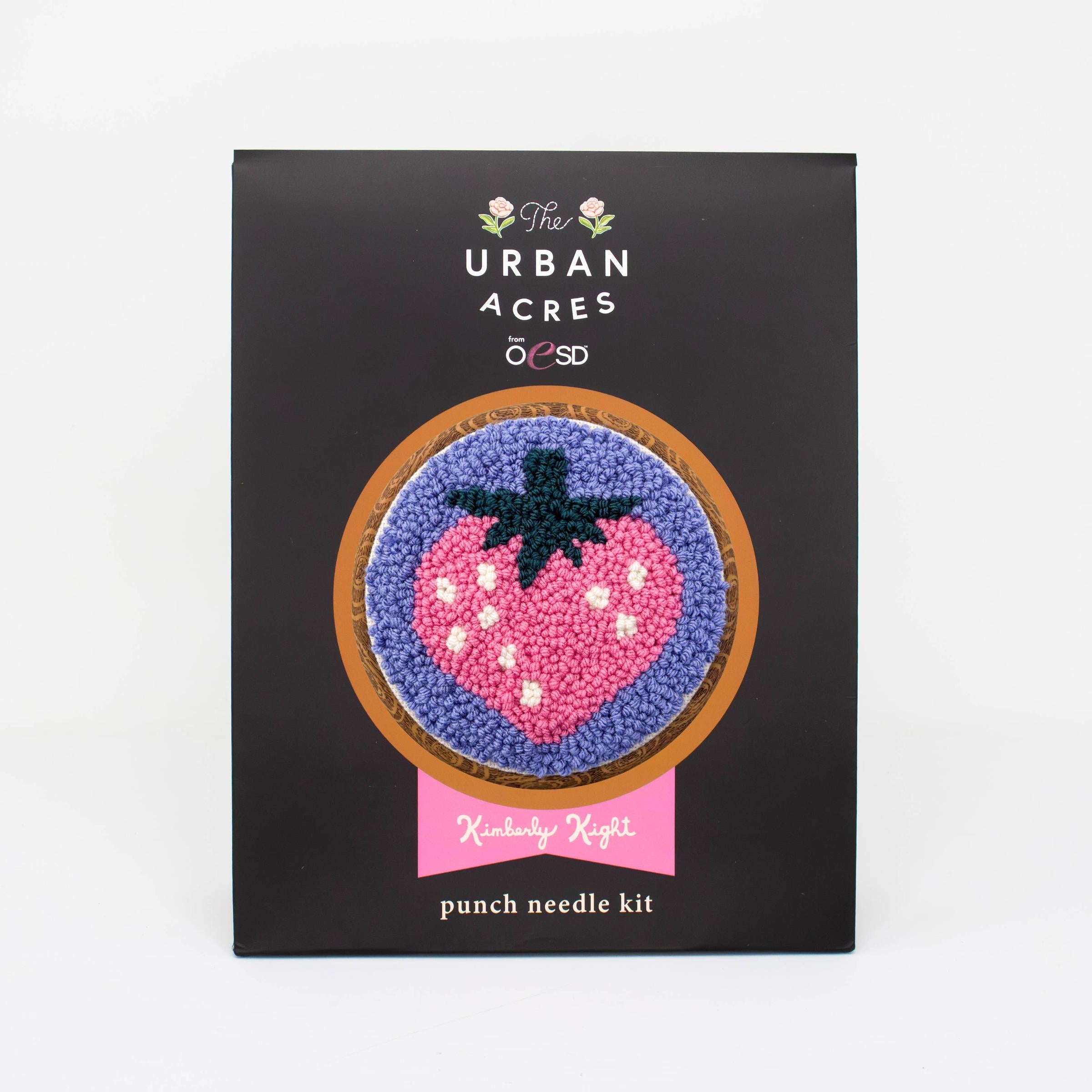 Strawberry by Kimberly Kight - Punch Needle Kit – gather here online