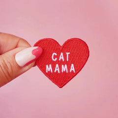 Malicieuse-Cat Mama Iron-on Patch-accessory-gather here online