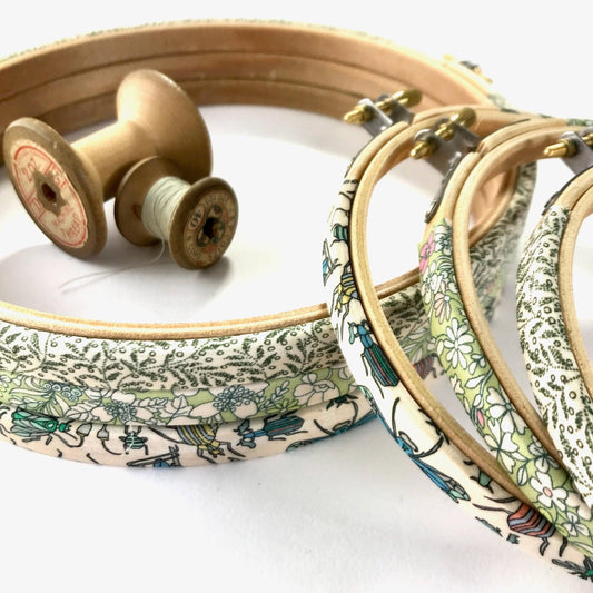 Stitchkits Crafts-6" Embroidery Hoop Collection - Garden Green Set-embroidery notion-gather here online