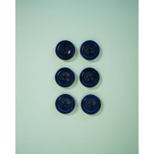 Matchy Matchy Sewing Club-Midnight 7/8" Corozo Nut Buttons-button-gather here online