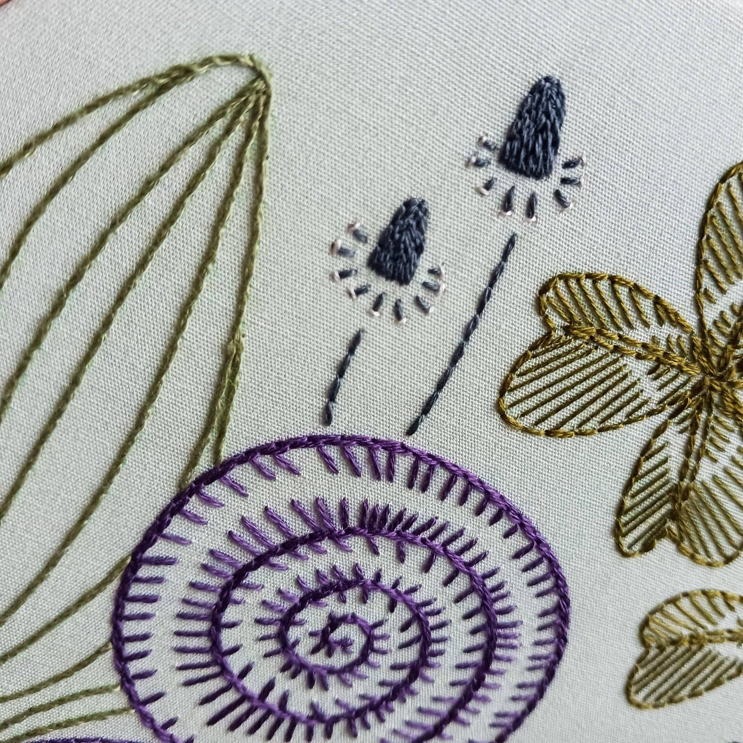 CozyBlue-Slow + Steady Embroidery Kit-embroidery kit-gather here online