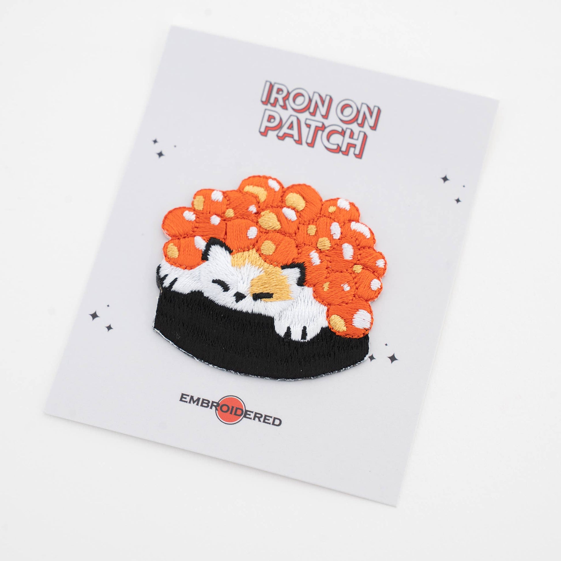 Great Zakka-Naptime Foodies Cat Iron-On Patch-patches + pins-Roe-lly-gather here online