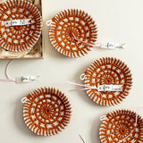 Flax & Twine-Jojo Jewelry Dishes Kit - Rust-craft kit-gather here online