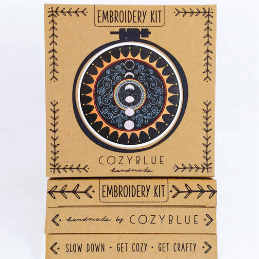 CozyBlue-Alignment Embroidery Kit-embroidery kit-gather here online