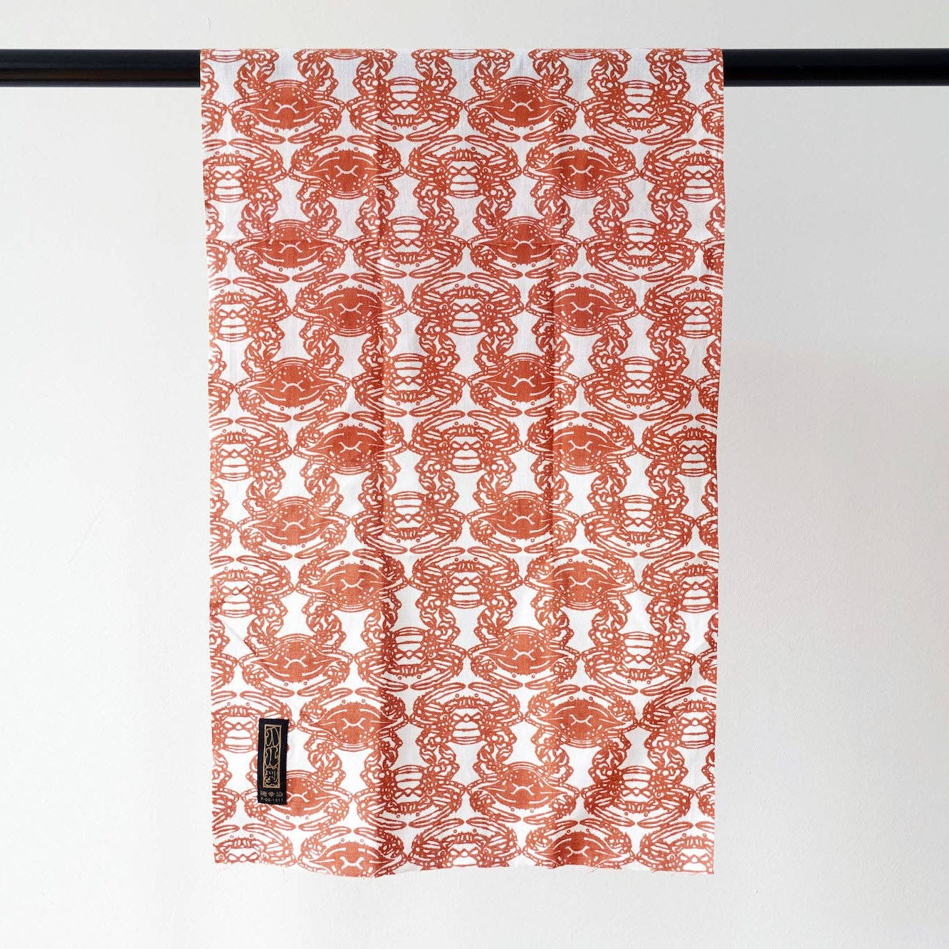 Curious Corners-Izumimomen Tenugui - Crab-accessory-gather here online