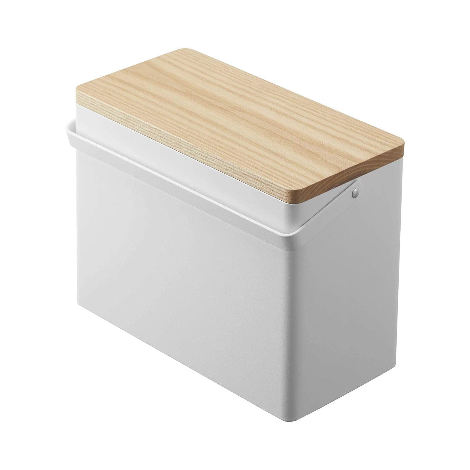 Yamazaki Home-Sewing Notions Organizer - Steel + Wood-sewing notion-White-gather here online