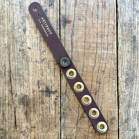 Artifact-Knitting Yarn Tender - Brown-craft organizer-gather here online