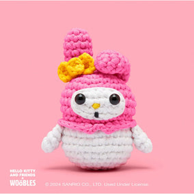 The Woobles-My Melody™ Beginner Crochet Kit-knitting / crochet kit-gather here online