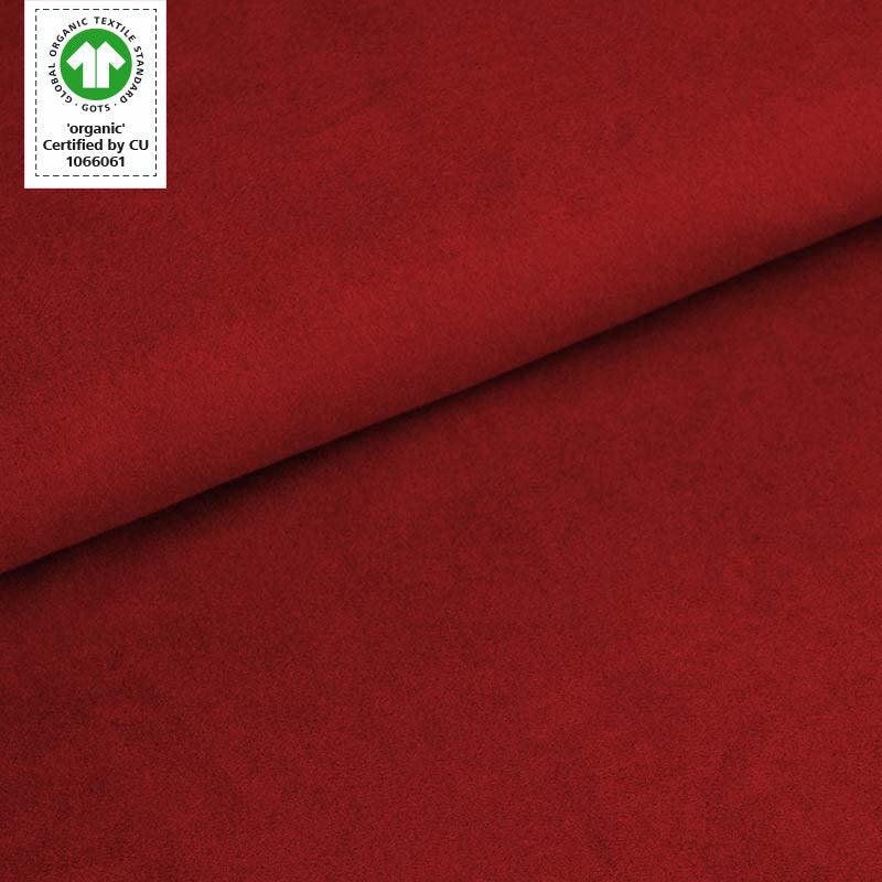 Stoffonkel-Bio-Baumwollfleece - Kirsche (Cherry)-fabric-gather here online