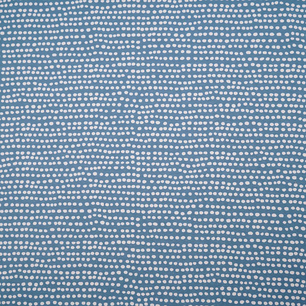 Stoffonkel-Organic Jersey Dotted Line Beach House Blue-fabric-gather here online