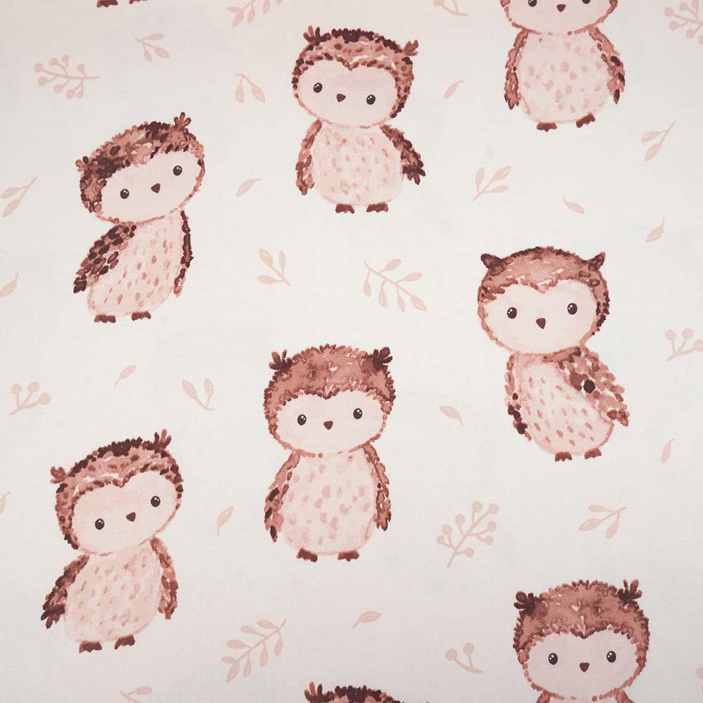 Stoffonkel-Organic Jersey Kleine Eule (Little Owl)-fabric-gather here online