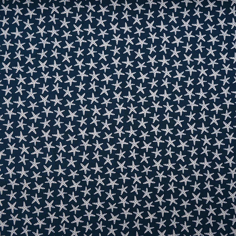 Stoffonkel-Organic Jersey Starfish Blau (Blue)-fabric-gather here online