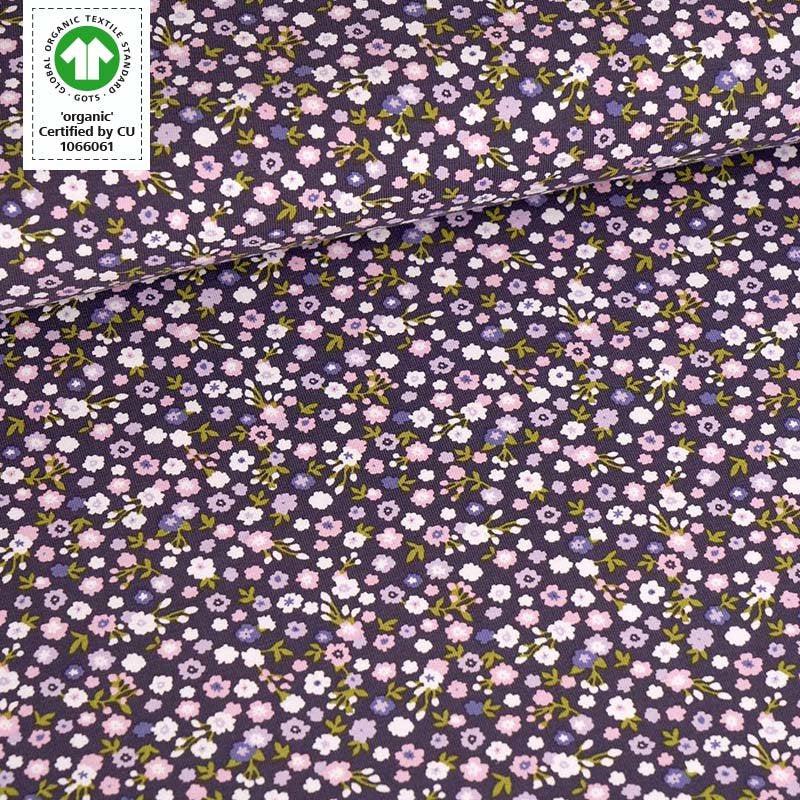 Stoffonkel-Organic Jersey Streublümchen (Scattered Flowers)-fabric-gather here online