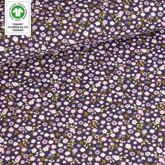 Stoffonkel-Organic Jersey Streublümchen (Scattered Flowers)-fabric-gather here online