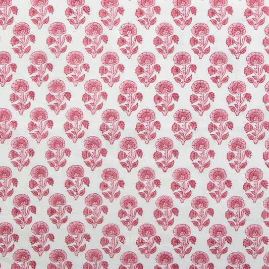 Fableism Supply Co-Stamp Floral Pink-fabric-gather here online