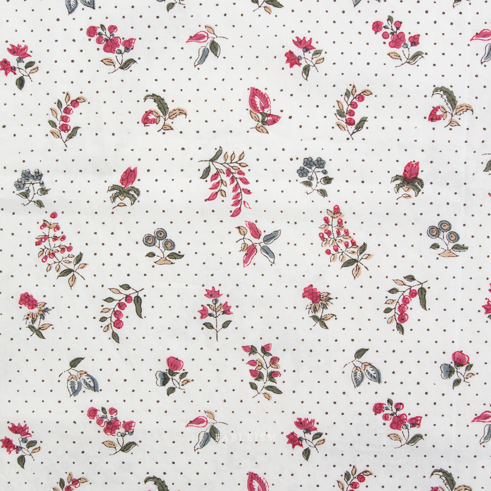 Fableism Supply Co-Dottie Floral Cream-fabric-gather here online