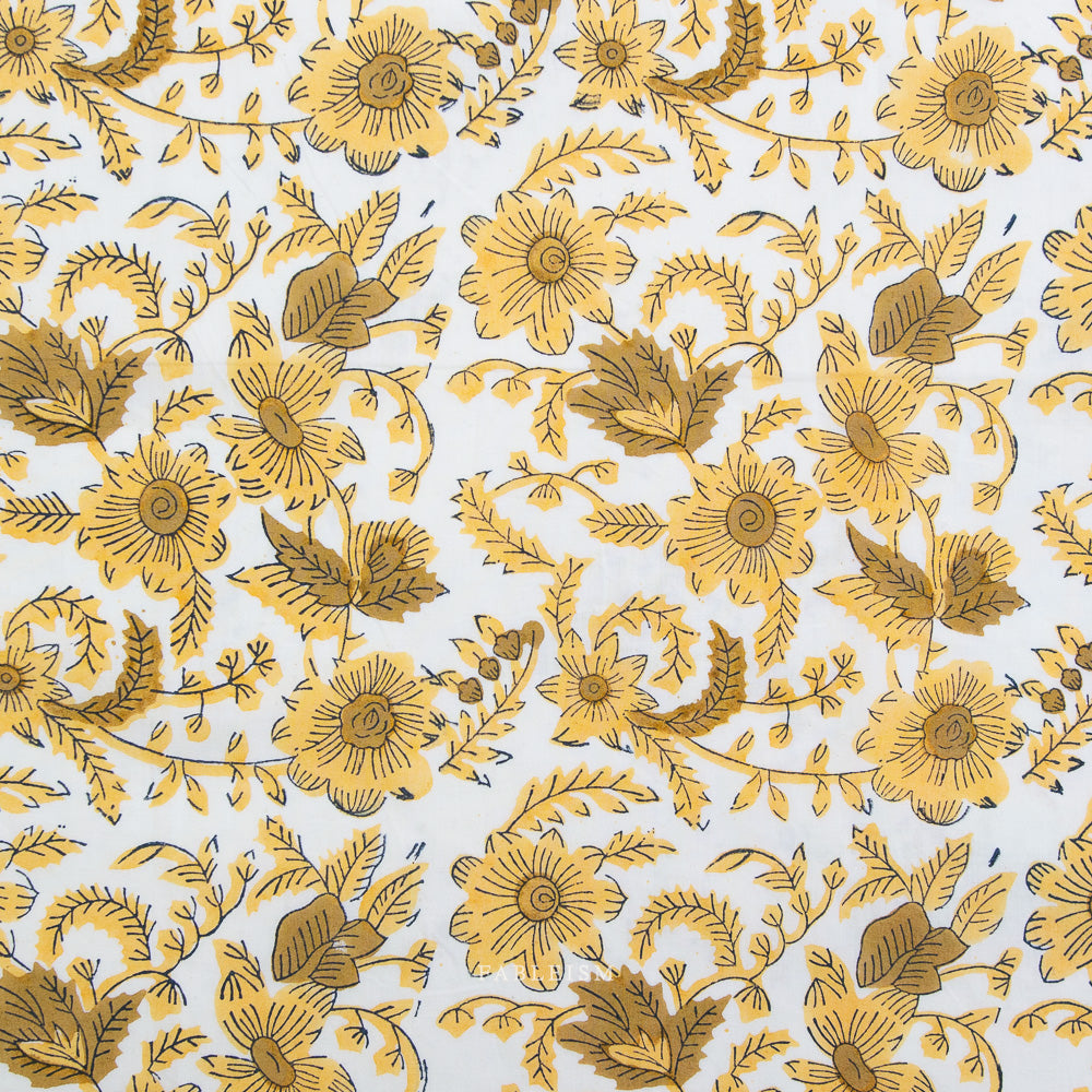 Fableism Supply Co-Country Floral Yellow-fabric-gather here online