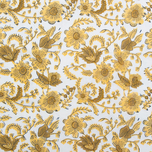 Fableism Supply Co-Country Floral Yellow-fabric-gather here online